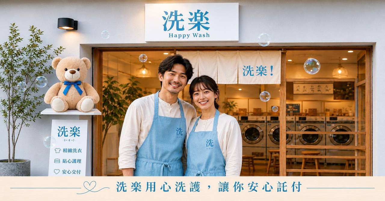 洗樂 Happy Wash — ��心洗護,安心託付